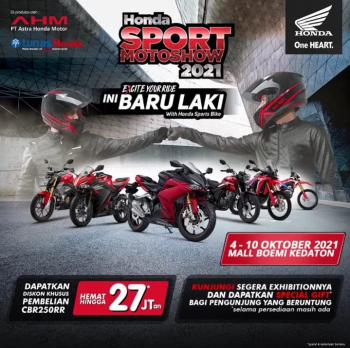 Main Dealer dan Jaringannya NSS Kedaton Mengadakan Honda Sport Motoshow